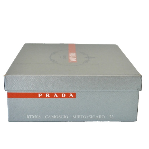 NIB AUTHENTIC PRADA SHEARLING GIRLS BOOTS - Picture 7 of 7